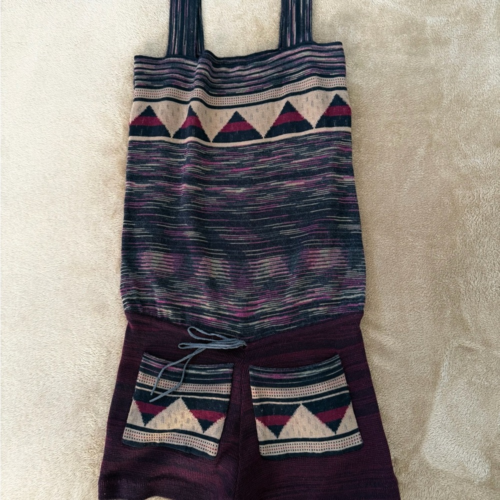 Free People Multicolor Patterned Jumpsuit